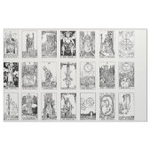 tissu de tarot antique (Yard)