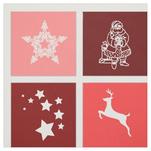 tissu de temps noël (Échantillon)