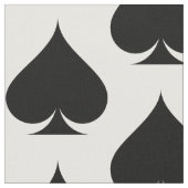 Tissu de textile d'as de pique de thème de Las (Fermer)