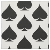 Tissu de textile d'as de pique de thème de Las (Échantillon)