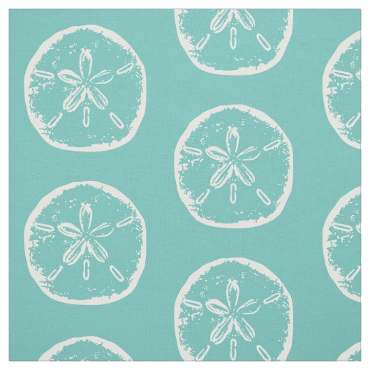 Tissu de textile de thème de plage de coquillage (Échantillon)