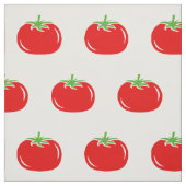 Tissu de textile rouge drôle du motif (Échantillon)