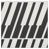 Tissu de touches de piano blanc (Échantillon)