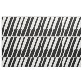 Tissu de touches de piano blanc (Fat Quarter)