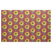 tissu de tournesol (Fat Quarter)