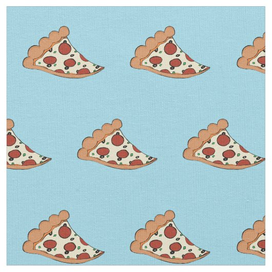 Tissu de tranche de pizza (Fermer)