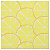 Tissu de tranches de citron d'été (Échantillon)
