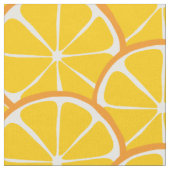 Tissu de tranches d'orange d'agrumes d'été (Fermer)