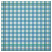 Tissu de turquoise, vert et blanc de plaid (Échantillon)