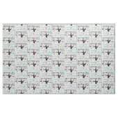 Tissu de typographie de gymnastique (Yard)