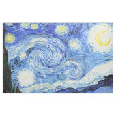 Tissu de Van Gogh Imopressionism de nuit étoilée (Yard)