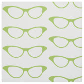 Tissu de verres Geeks pour filles vertes (Échantillon)