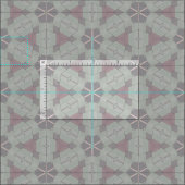 Tissu de Vienne Praterstern (Carreau)