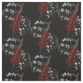 Tissu de violoncelle - obscurité (Échantillon)