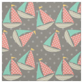 Tissu de voiliers à motifs (Échantillon)