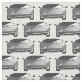 Tissu de voiture exotique gris (Échantillon)