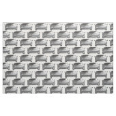 Tissu de voiture exotique gris (Fat Quarter)
