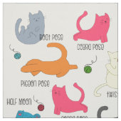 Tissu de yoga pour chat (Échantillon)