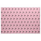 Tissu Début atomique milieu du siècle moderne Flamant ro (Yard)