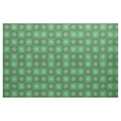Tissu Débuts de Noël du Moyen-siècle rétro Vert (Fat Quarter)