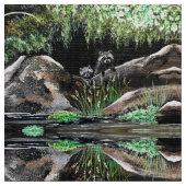 Tissu d'échappement Raccoon Spring (Fermer)