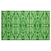 Tissu Déco Motif Architectural, Jade Vert Lumière (Fat Quarter)