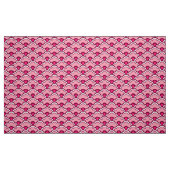 Tissu Déco pétoncles chinois, fuchsia et rose pâle (Fat Quarter)