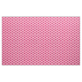 Tissu Déco pétoncles chinois, fuchsia et rose pâle (Yard)