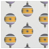 Tissu Décor de Noël des Arbres Saisonniers (fermé)