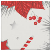 Tissu Décor de Noël motif (Fermer)
