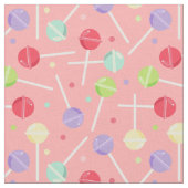 Tissu Decora Kei Pastel Candy Lollipops Motif (Fermer)