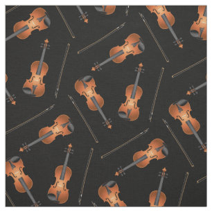 Tissu Décoration de la salle de musiciens de violons