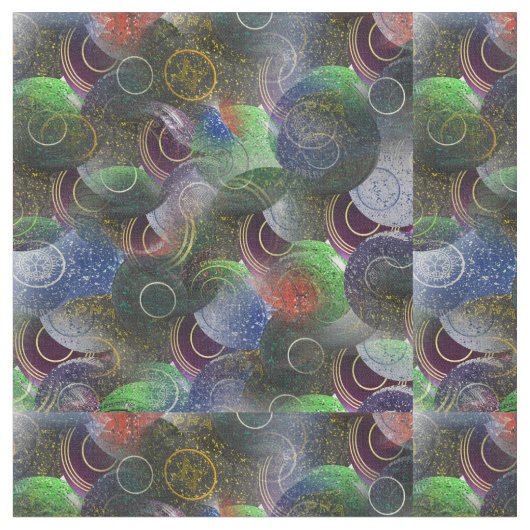 Tissu Découpage Colorée Des Pelouses, (Fermer)