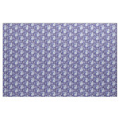 Tissu Dedham Blue & White Rabbit, Bird Designer Fabric (Fat Quarter)