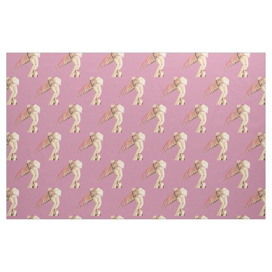 Tissu Déesse ailée de Bali Thunder_Cove (Fat Quarter)