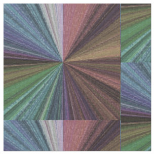 Tissu Dégradé circulaire Terre arc-en-ciel