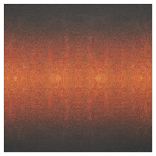 Tissu Dégradé de Parties scintillant noire et orange tom