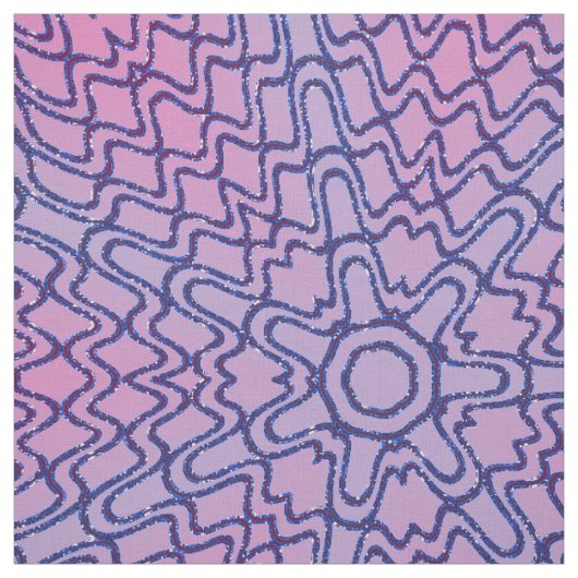 Tissu Dégradé violet Abstrait (Échantillon)