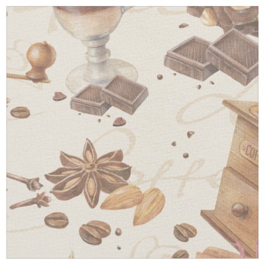 Tissu Délai de café (Fermer)