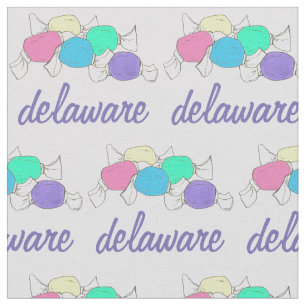 Tissu Delaware Boardwalk Salt Water Taffy Candy Beach DE