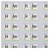 Tissu d'éléments chimiques de radio-amateur (Échantillon)