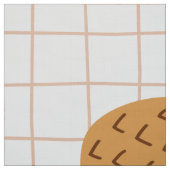 Tissu d'élévateur à ananas à grande impression (Échantillon)