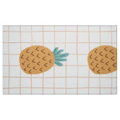 Tissu d'élévateur à ananas à grande impression (Fat Quarter)