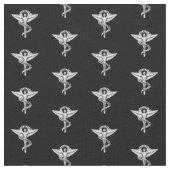 Tissu d'emblème de chiropractie (Fermer)