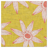 Tissu demi-orange jaune (Fermer)