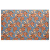 Tissu denim de poisson paisley (Fat Quarter)