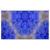 Tissu Dentelle bleue amour... (Fat Quarter)