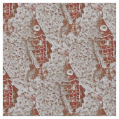 Tissu Dentelle de Koi Goldfish (Fermer)