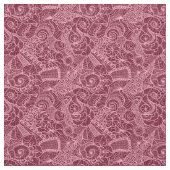 Tissu Dentelle florale rose (Échantillon)