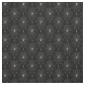 Tissu Dentelle Spiderweb argenté en noir (Échantillon)